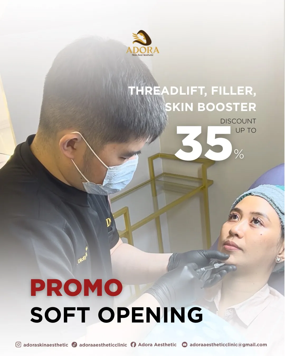 Promo soft opening 35%